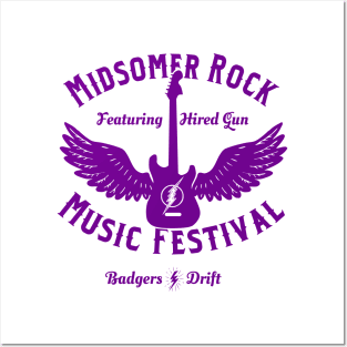 Midsomer Rock Music Festival (Midsomer Murders) Posters and Art